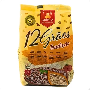 Arroz 12 Grãos integrais Tradicional 500g Grings