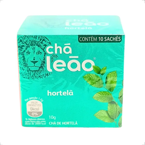 Chá Leão Hortelã 10g 10 Saches