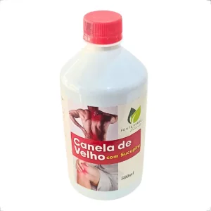 Garrafada Canela de Velho com sucupira 500ml Fonte Verde