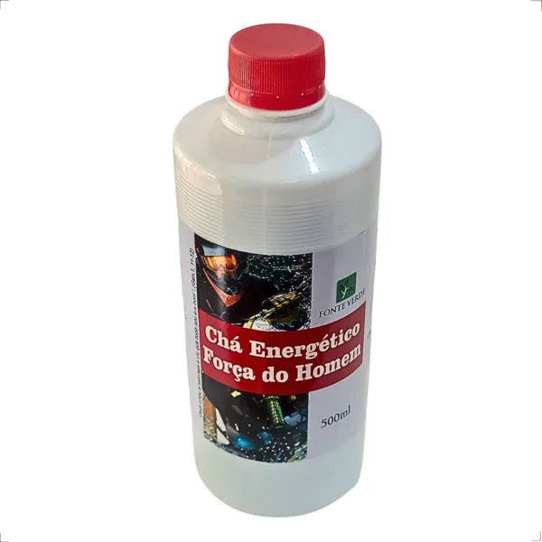 Garrafada Chá Energético Força do Homem 500ml Fonte Verde