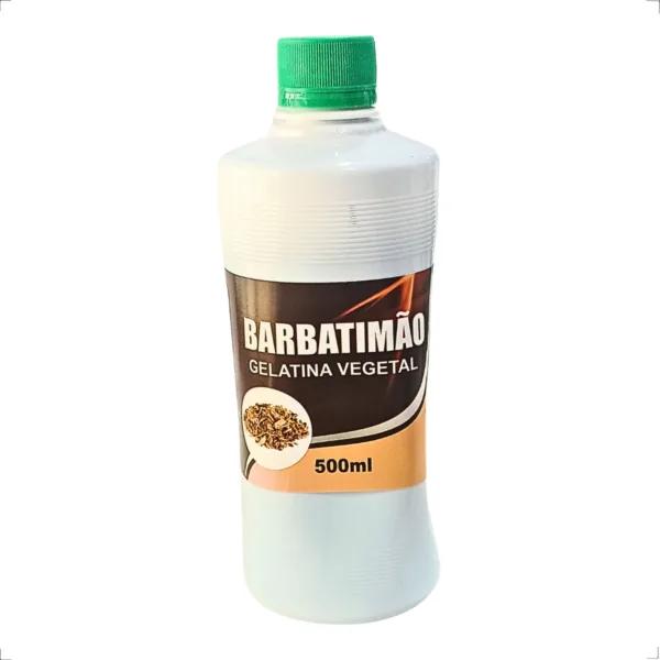 Garrafada Barbatimão Gelatina Vegetal 500ml Flora Viva