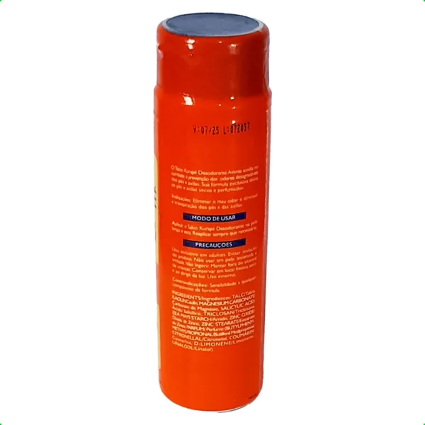 Talco Desodorante kurapé 100g Quante - Image 2