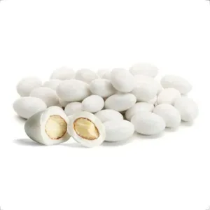 Amêndoas Confeitadas Branca (granel) 100g