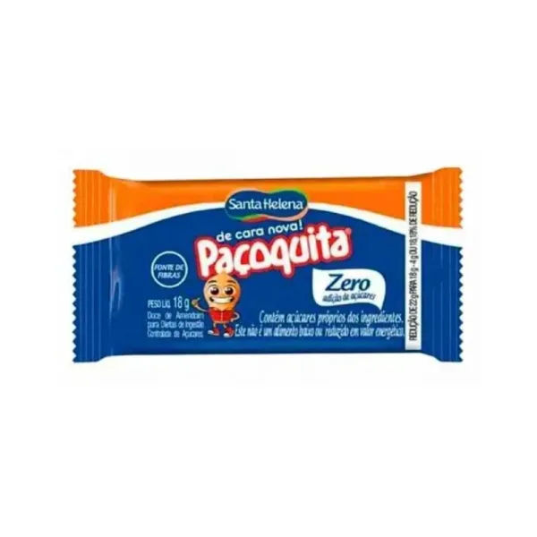 Paçoquita Zero 18g Santa Helena