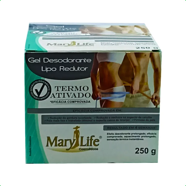 Gel lipo redutor 250g mary life Bio instinto