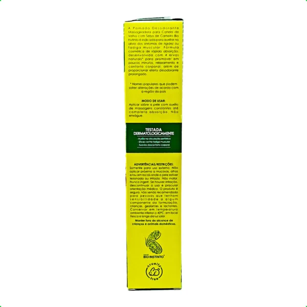 Gel pomada Canela de Velho 150ml Bio instinto - Image 3