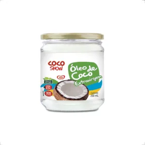 Óleo de Coco Extravirgem 200ml Copra Vegano Coco Show