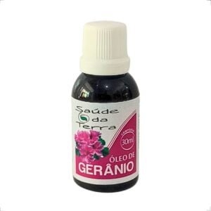 Óleo de Gerânio 30 ml Saúde da Terra