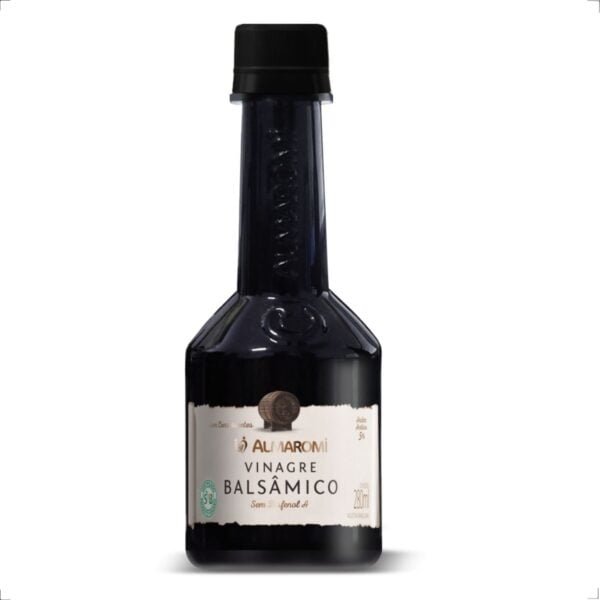 Vinagre balsâmico com extrato de carvalho 280ml Almaromi