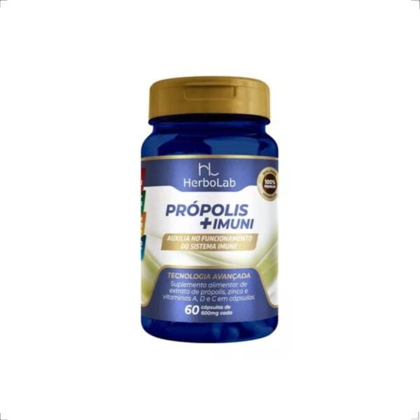 Própolis + Imuni Herbolab 60 caps 600mg