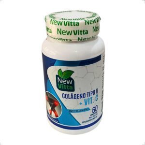 Colágeno tipo 2 + Vit. C 42g 60 cp New Vitta