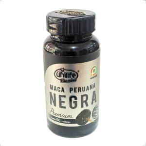 Maca Peruana Negra Premium 450g 60 caps unilife