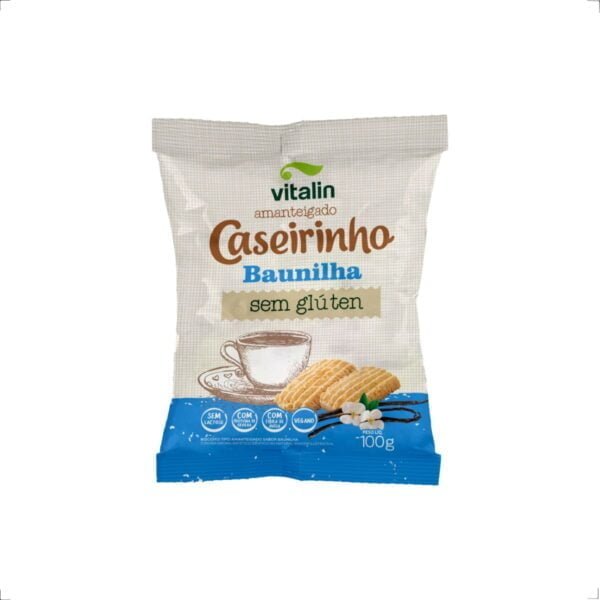 Amanteigado Caseirinho Baunilha 100g Vitalin