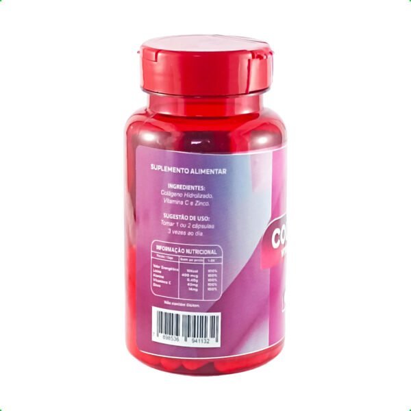 Colágeno+ Vit C + Zinco 60 caps 1000mg