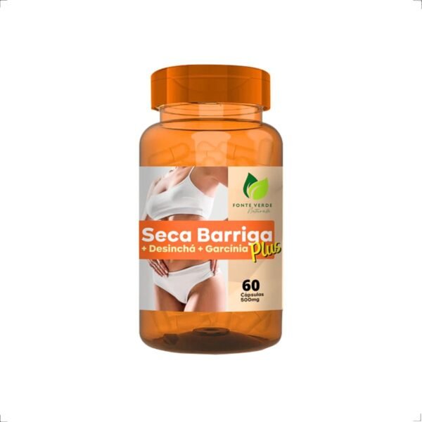 Seca Barriga Plus + Desincha + Garcínia 60 caps 500mg Fonte Verde