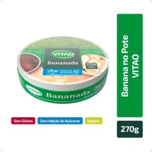 Bananada Zero Açucar 270g Vitao