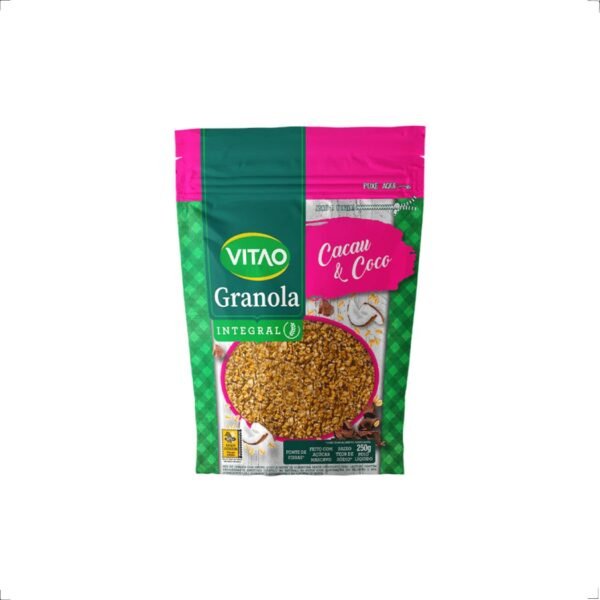 Granola  Cacau e Coco Integral Vitao