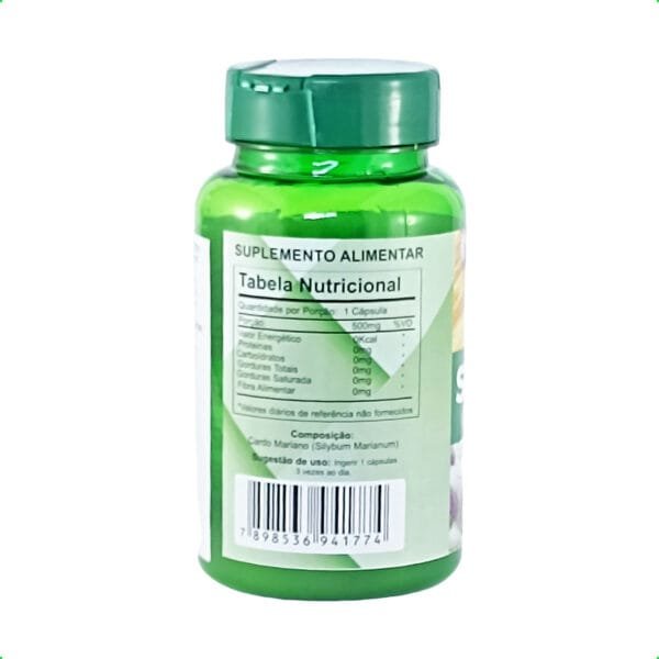 Silimarina (Cardo Mariano) 60caps 500mg fonte verde - Image 2