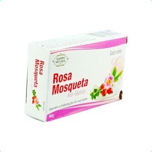 Sabonete rosa mosqueta 90g lianda natural