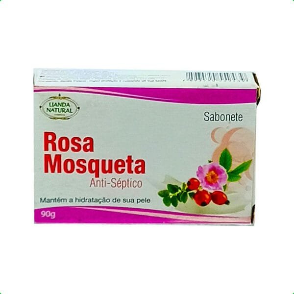 Sabonete rosa mosqueta 90g lianda natural - Image 3