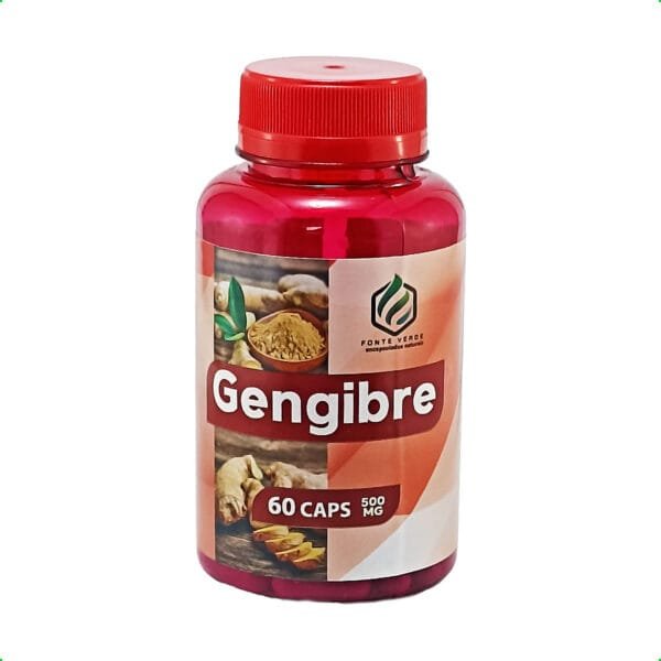 Gengibre 60caps 500mg Fonte Verde - Image 2