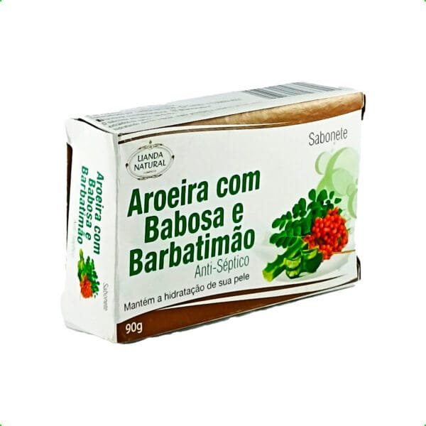 Sabonete Aroeira com Babosa e Barbatimão Anti-Séptico 90g - Image 3