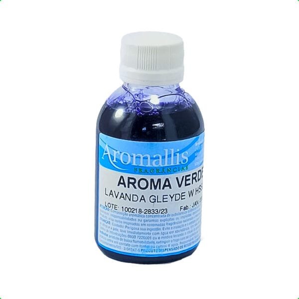 Fragrâncias concentrada  Lavanda Gleyde 100ml rende 5 litros