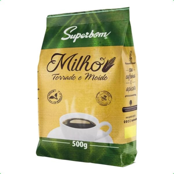 Café de Milho Torrado e Moído 500g Super Bom - Imagem 3
