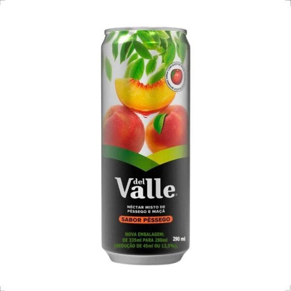 Suco sabor Pêssego 290ml Del Valle