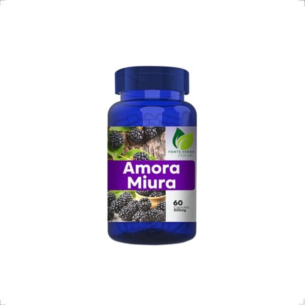 Amora Miura 500mg 60caps Fonte Verde