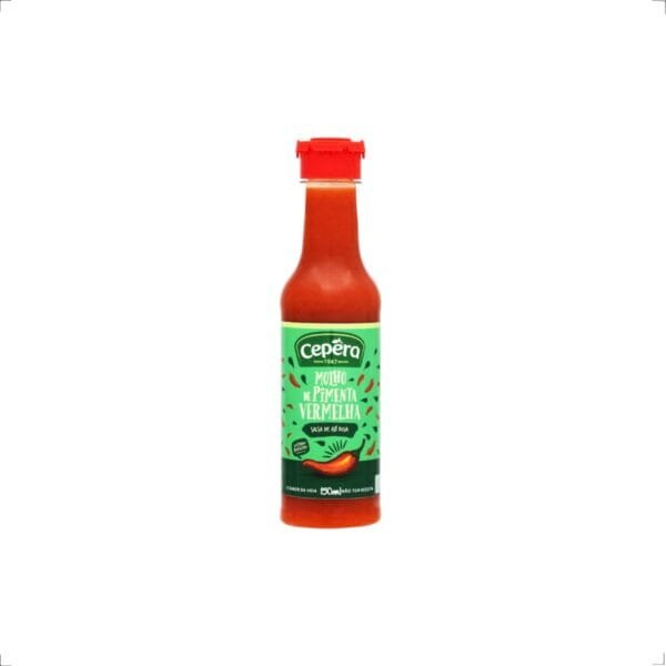 Molho de Pimenta Vermelha150ml Cepêra