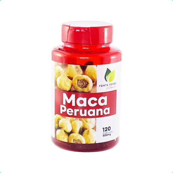 Maca Peruana 500mg 60caps Fonte Verde