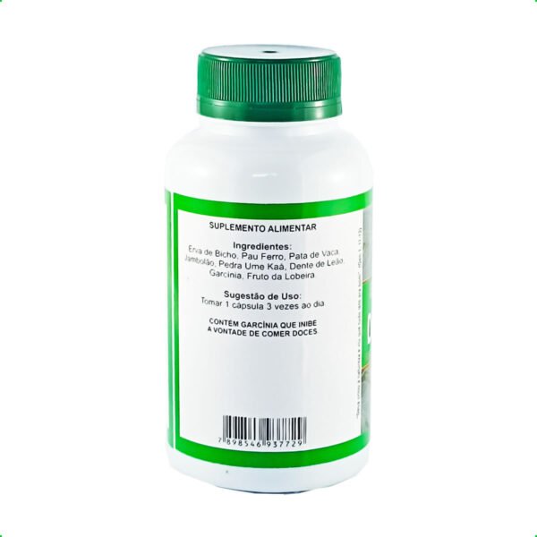 Insulina Natural Diabético 60 caps 500mg Fonte Verde