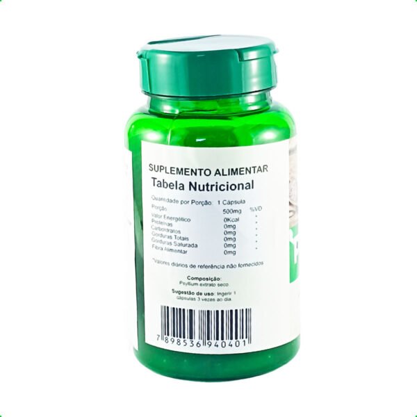 Psyllium 60 caps 500mg - Imagem 2