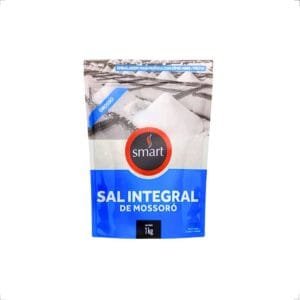Sal Integral grosso de Mossoró 1kg Smart