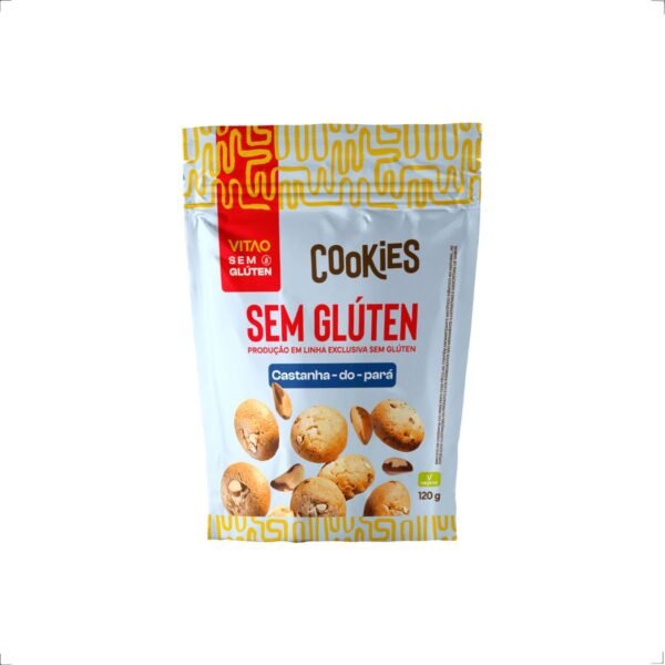 Cookies Castanha do Pará sem glúten 120g Vitao