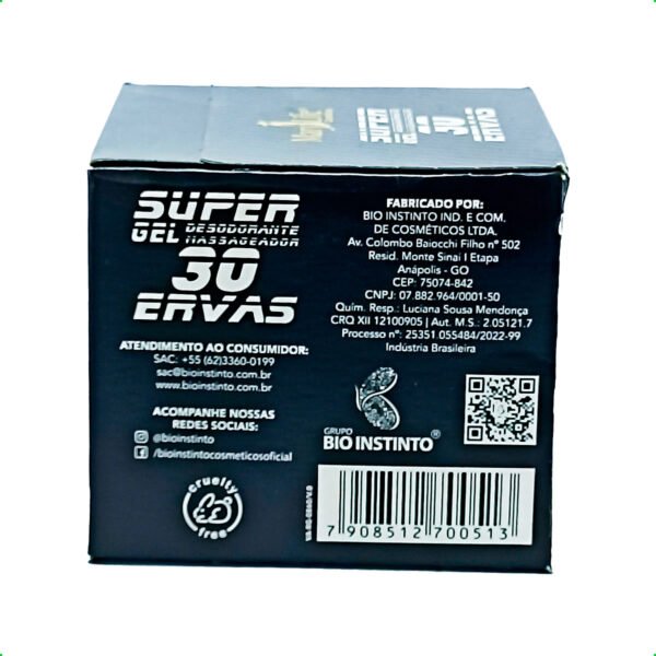 Super Gel 30 Ervas 250g Mary Life