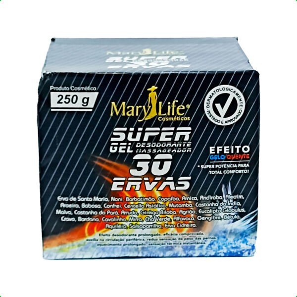 Super Gel 30 Ervas 250g Mary Life - Image 2