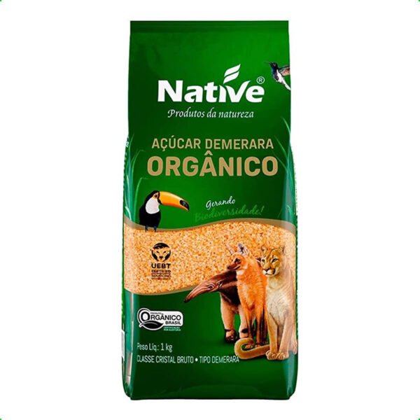 Açúcar Demerara Orgânico 1k Native