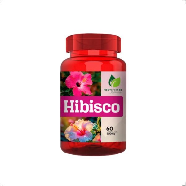 Hibisco 60 caps 500mg Fonte Verde
