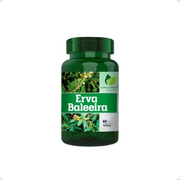 Erva Baleeira 60caps 500mg Fonte Verde