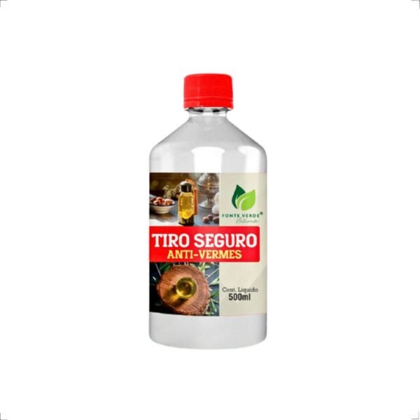 Tiro Seguro Anti Vermes 500ml Fonte Verde