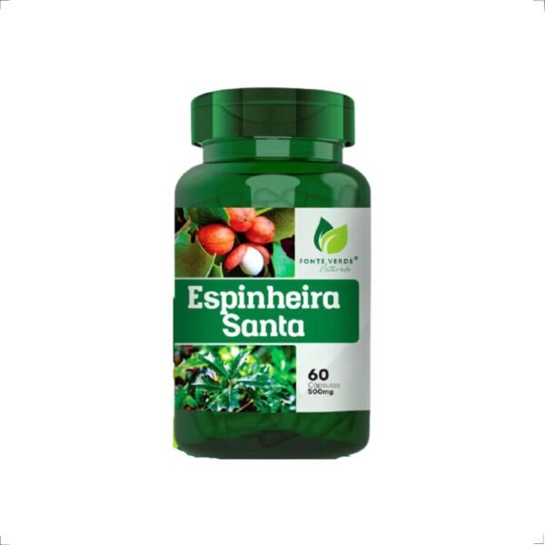 Espinheira Santa 500mg 60caps Fonte Verde