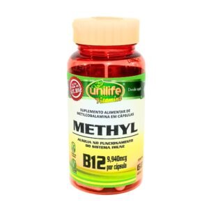 Vitamina B12 Metilcobalamina 350mg 60cps Unilife