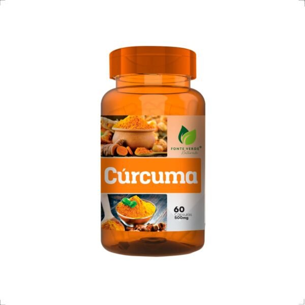 Cúrcuma 500mg 60caps Fonte Verde
