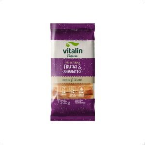 Pão de forma Frutas e Sementes Sem Glúten 300g Vitalin