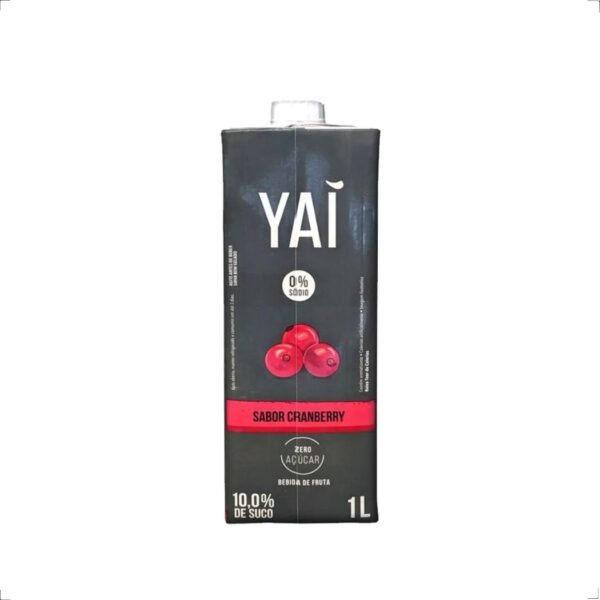 Suco sabor Cranberry 1L Yaí