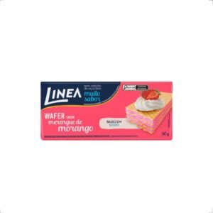 Wafer Merengue de Morango 90g Linea