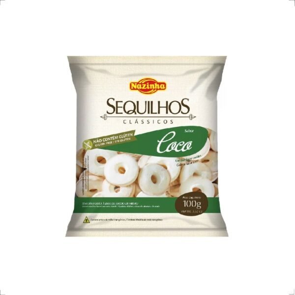 Sequilhos Coco 100g Nazinha