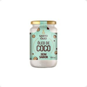 Óleo de coco sem sabor Santo Óleo 500ml